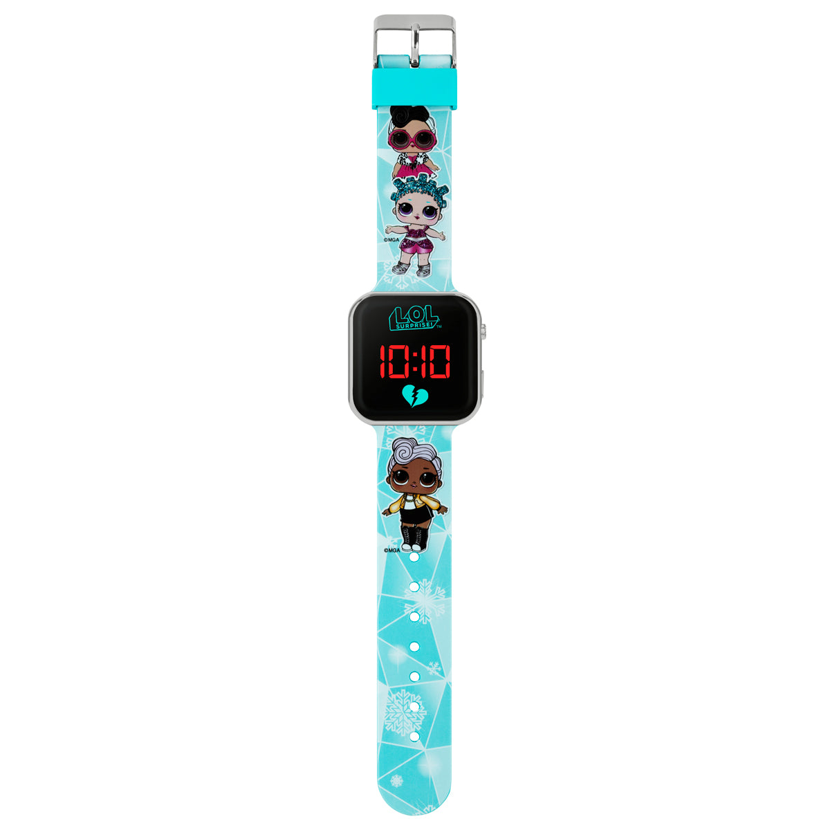 LOL Surprise Printed Blue Silicon Strap Watch-LOL4531ARG