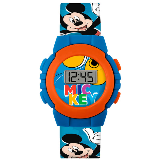 Disney Mickey Mouse Multicoloured Digital Watch-MK4164