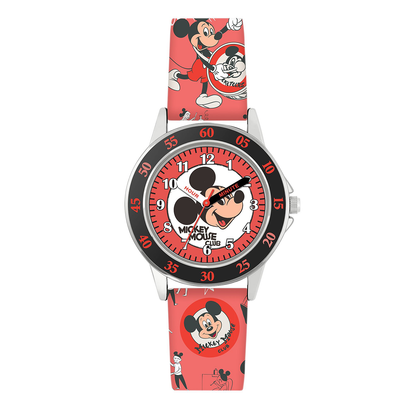 Mickey Mouse Printed Time Teacher Watch - MK9099