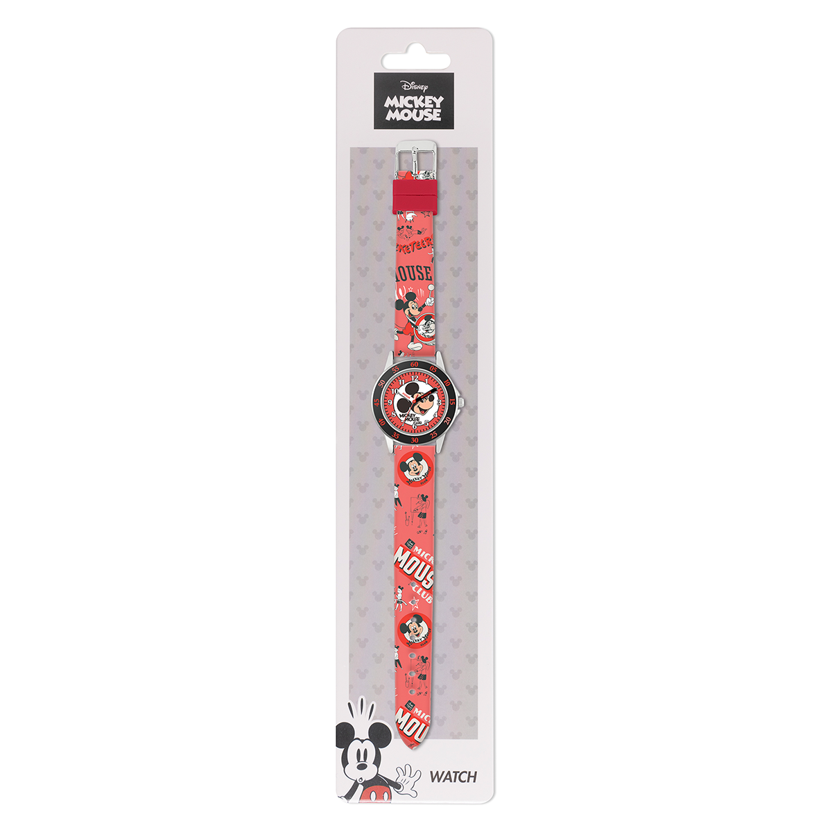 Mickey Mouse Printed Time Teacher Watch - MK9099