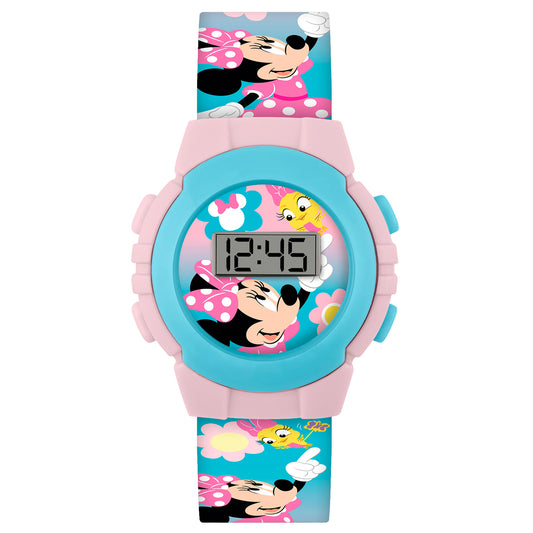 Disney Minnie Mouse Multicoloured Digital Watch - MN4443