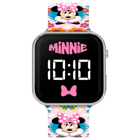 Minnie Mouse Printed LED Watch - MN4484