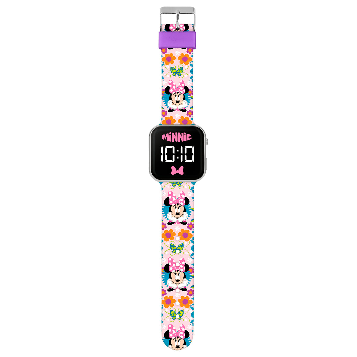 Minnie Mouse Printed LED Watch - MN4484