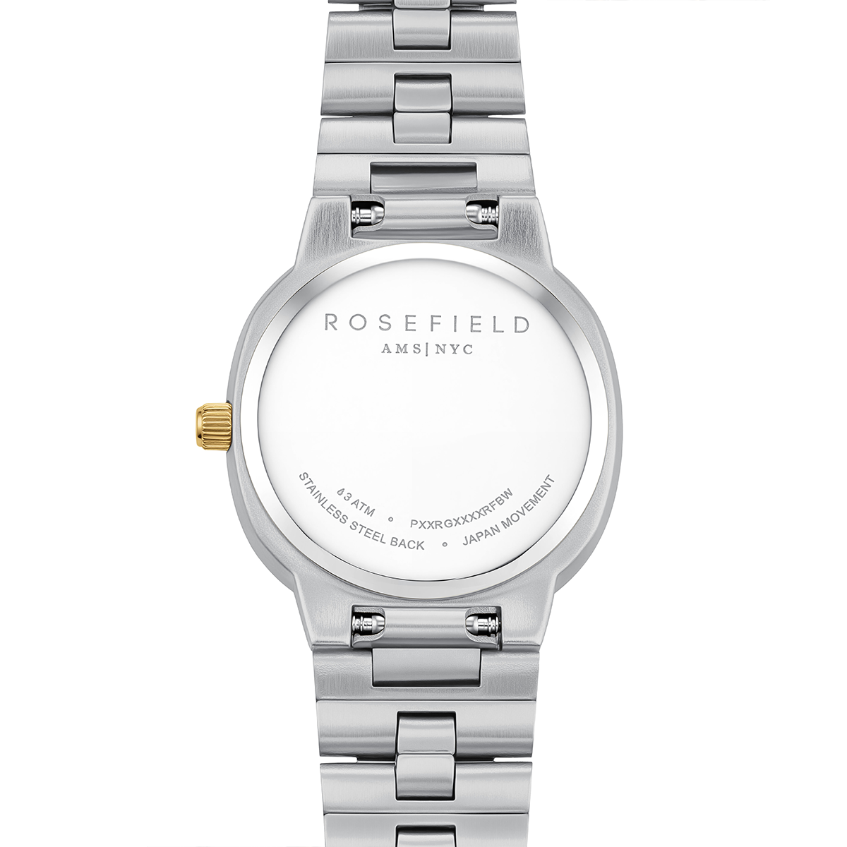 Rosefield Gaia XS Creme Roman Indexes Duotone Watch - ORCDSD-OR06
