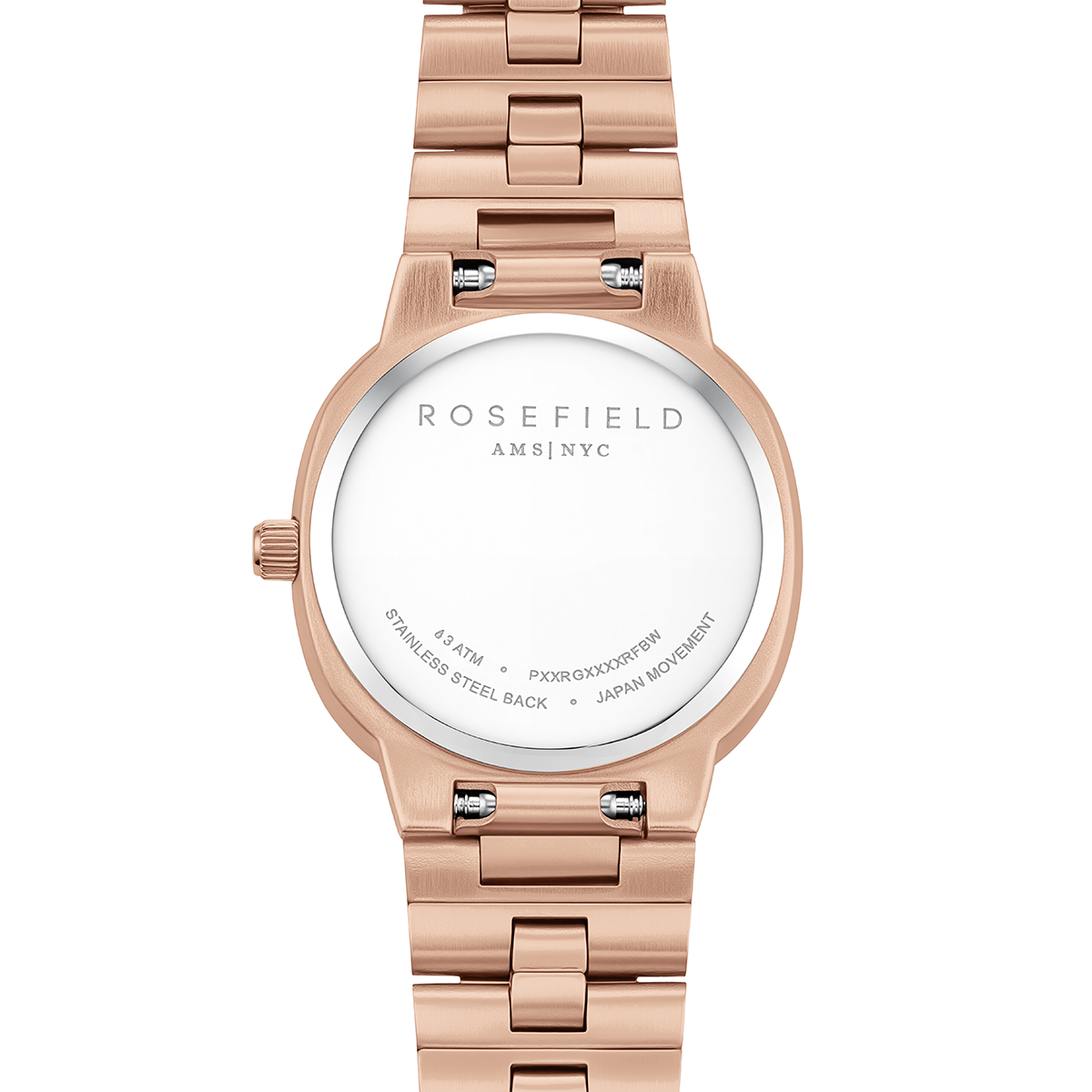 Rosefield Gaia XS Rose Gold Sunray Roman Indexes Rose Gold Watch - ORSRSR-OR07