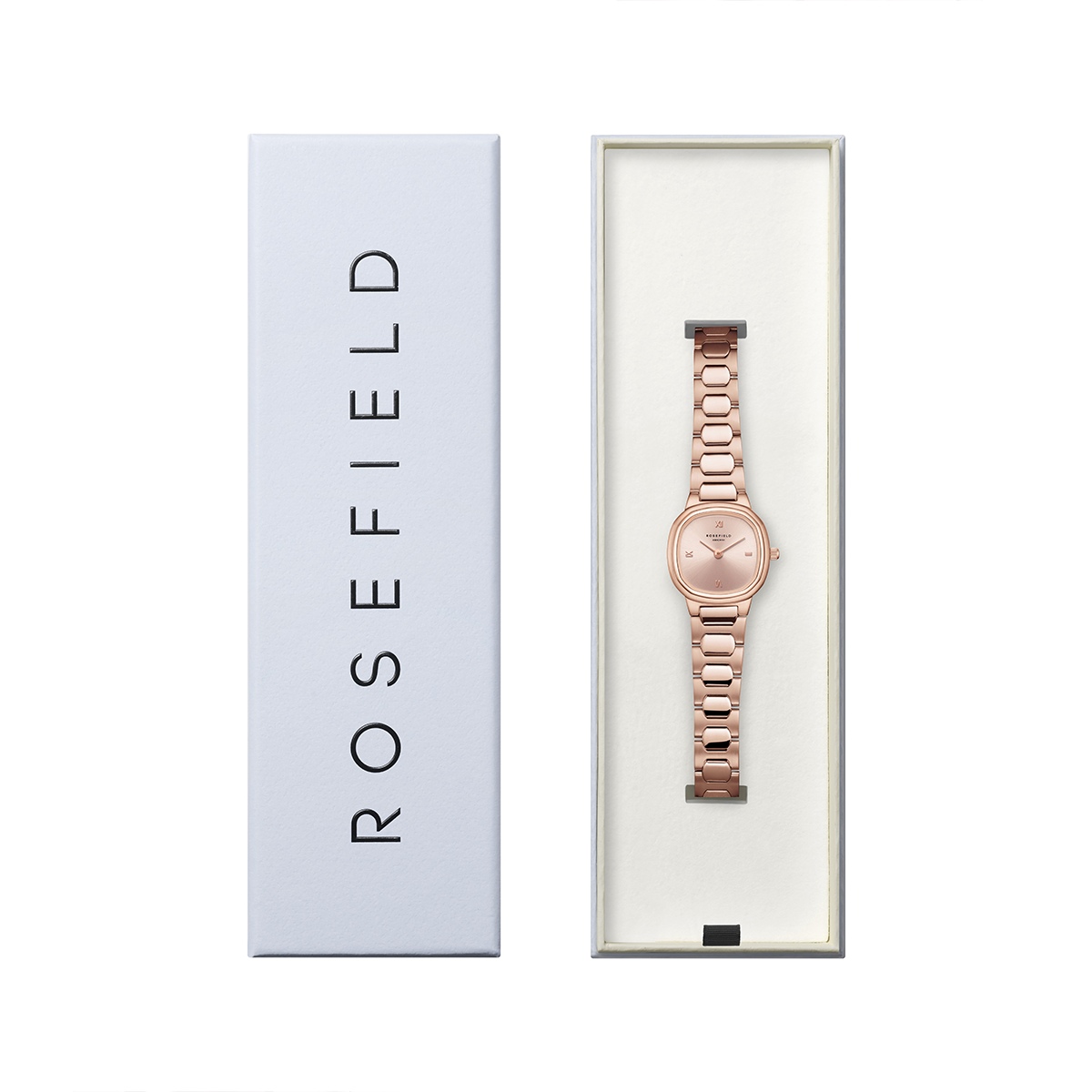 Rosefield Gaia XS Rose Gold Sunray Roman Indexes Rose Gold Watch - ORSRSR-OR07