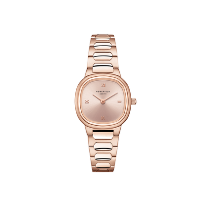 Rosefield Gaia XS Rose Gold Sunray Roman Indexes Rose Gold Watch - ORSRSR-OR07