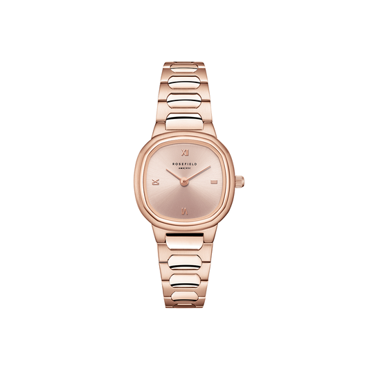 Rosefield Gaia XS Rose Gold Sunray Roman Indexes Rose Gold Watch - ORSRSR-OR07