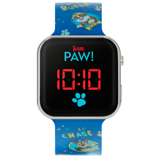 Nickelodeon Paw Patrol Blue Strap LED Watch - PAW4354