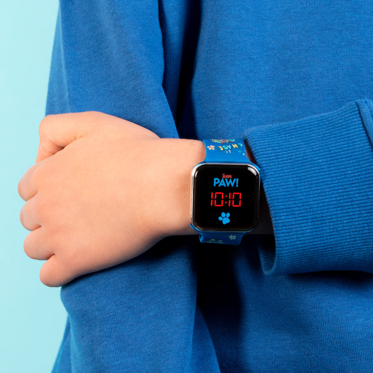 Nickelodeon Paw Patrol Blue Strap LED Watch - PAW4354