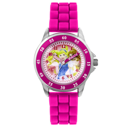 Disney Princess Pink Silicon Strap Watch - PN1078ARG