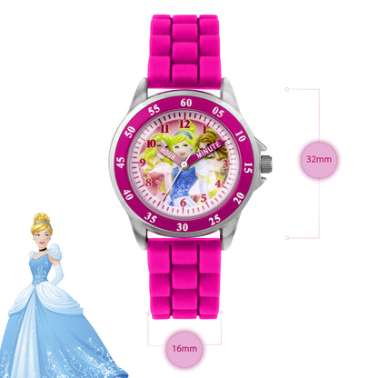 Disney Princess Pink Silicon Strap Watch - PN1078ARG