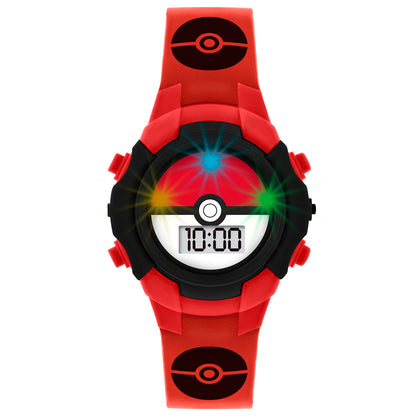 Pokémon Character Print and Dial Digital Flashing Watch - POK4127