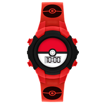 Pokémon Character Print and Dial Digital Flashing Watch - POK4127