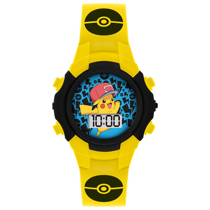 Pokémon Character Print and Dial Digital Flashing Watch - POK4128