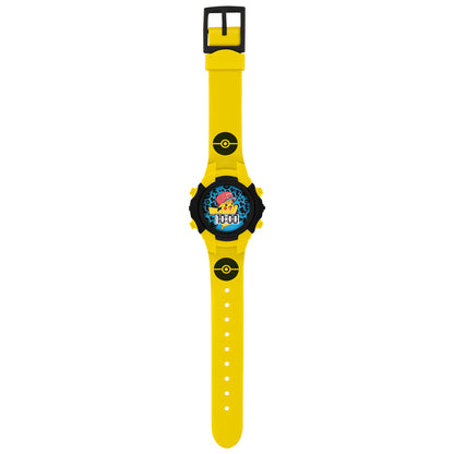 Pokémon Character Print and Dial Digital Flashing Watch - POK4128
