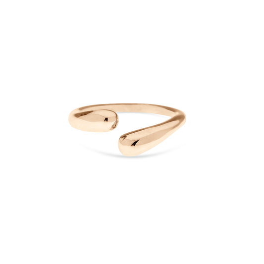 Liu Jo Halo Rosegold Ring - LJ2389