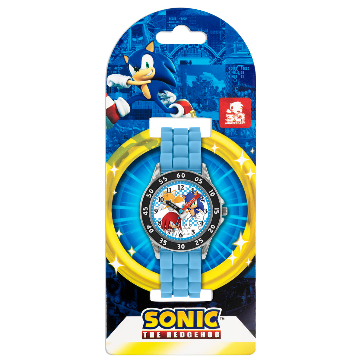 Sega Sonic the Hedgehog Blue Time teacher Watch - SNC9038