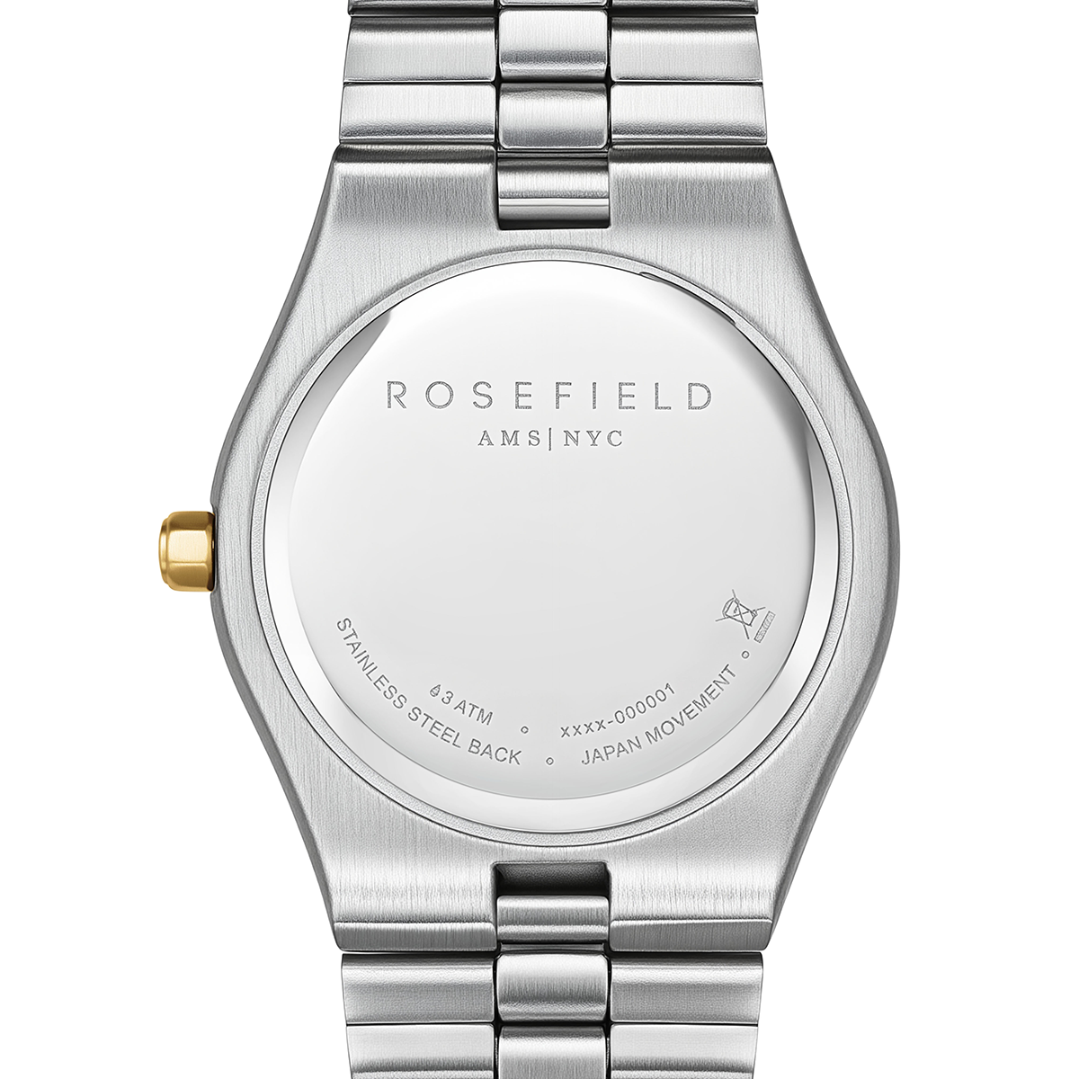Rosefield Rose Cappucino Matte Duotone Gold Silver Watch - SPCDSD-SP05