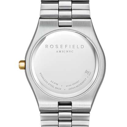 Rosefield Rose Cappucino Matte Duotone Gold Silver Watch - SPCDSD-SP05