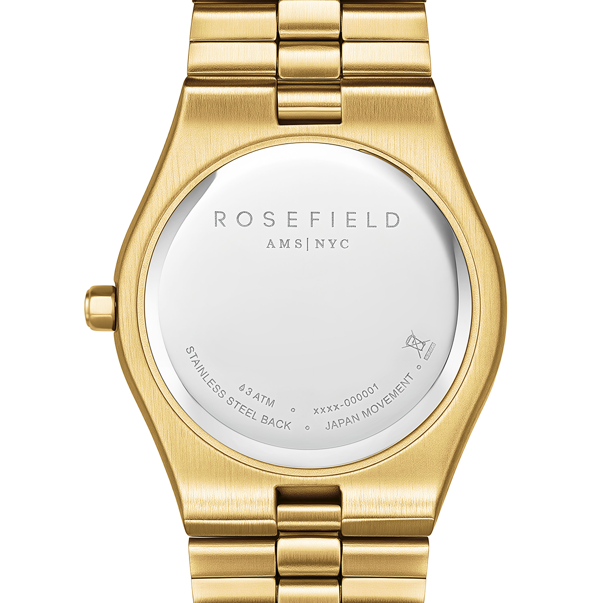 Rosefield Rose Ivory Sunray Gold Watch - SPCGSG-SP01