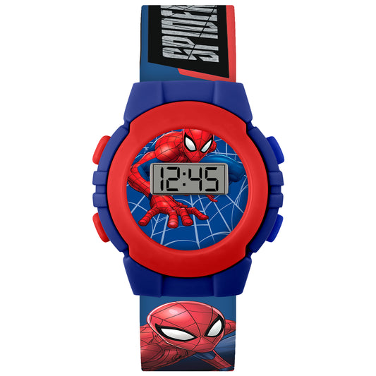 Disney Marvel Spiderman Red and Blue Digital Watch - SPD4972