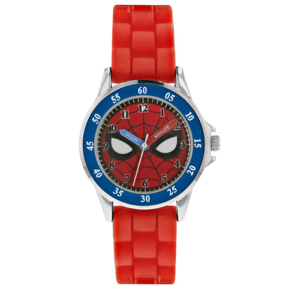 Disney Marvel Spiderman Red Silicon Strap Watch - SPD9038