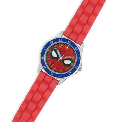 Disney Marvel Spiderman Red Silicon Strap Watch - SPD9038