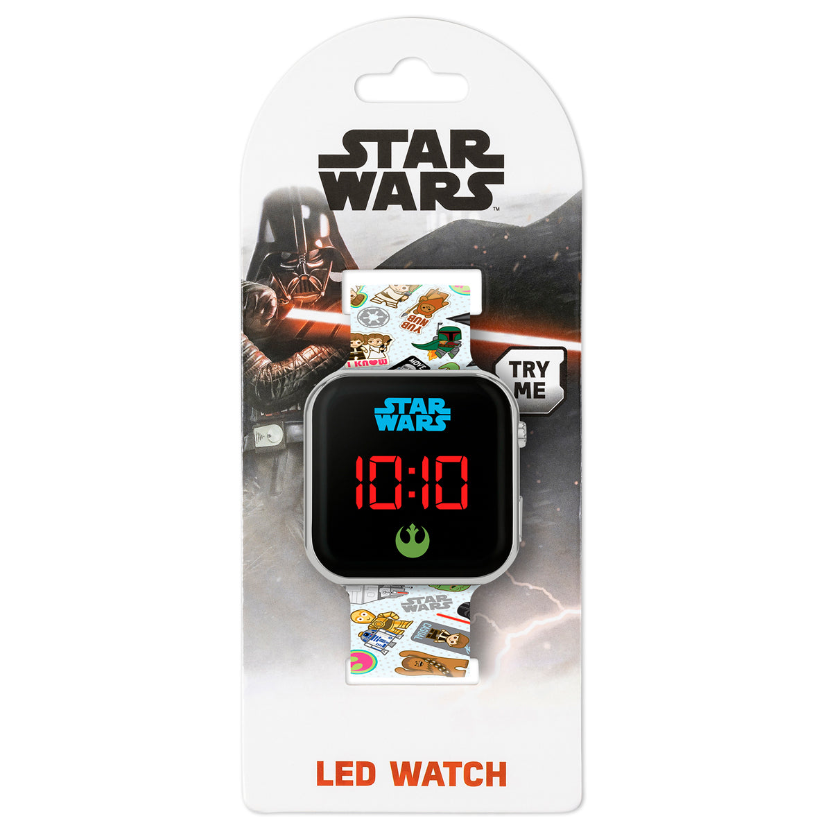 Star Wars  LED Strap Watch - STW4074