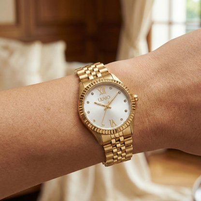 Liu Jo Casual Tiny Gold Watch - TLJ1137