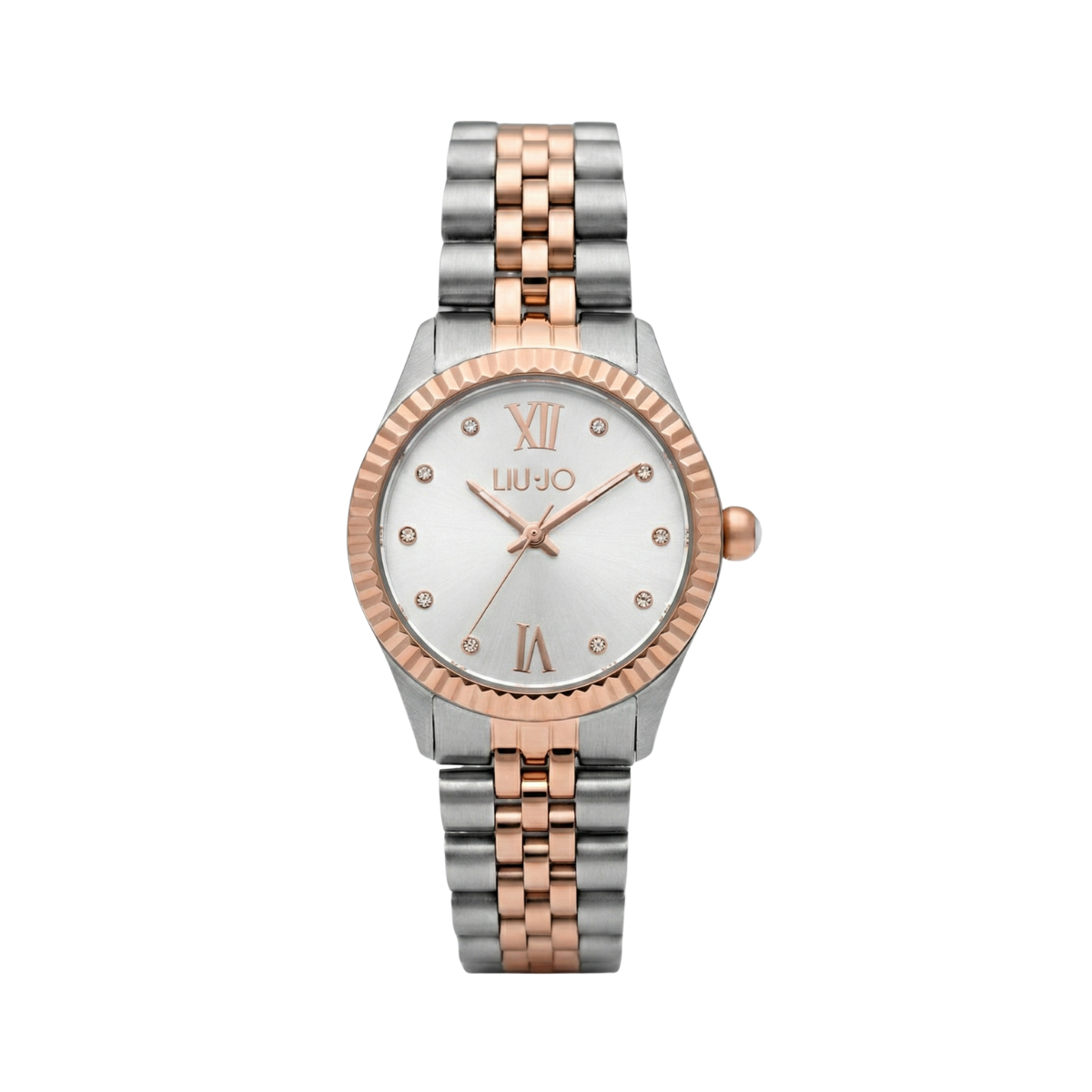 Liu Jo Cusual Tiny White Dualtone Watch - TLJ1223