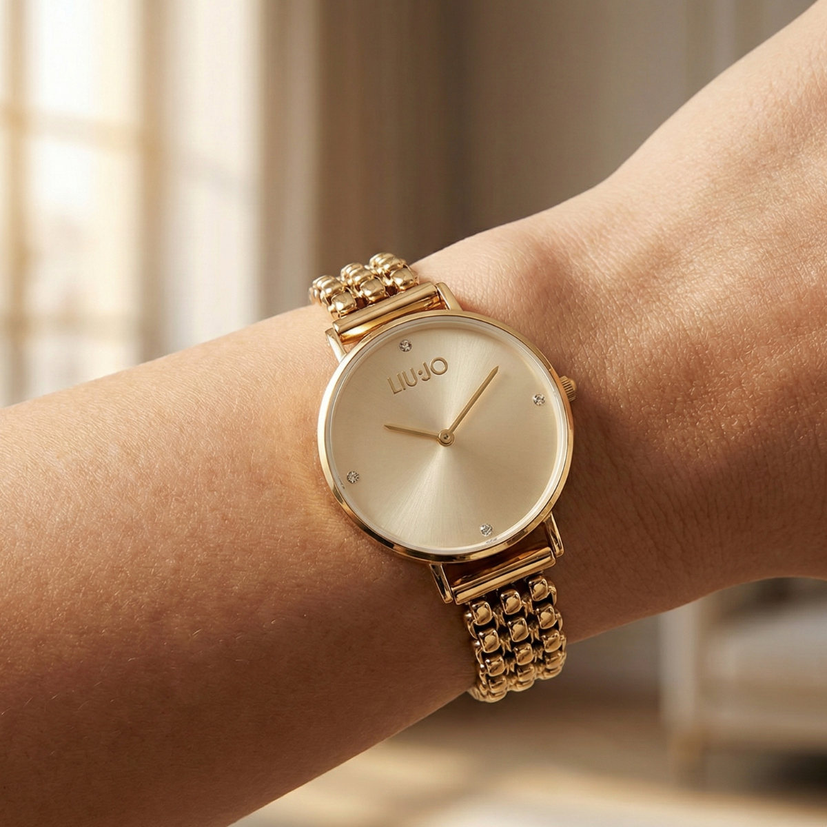 Liu Jo Framework Gold Watch - TLJ1387