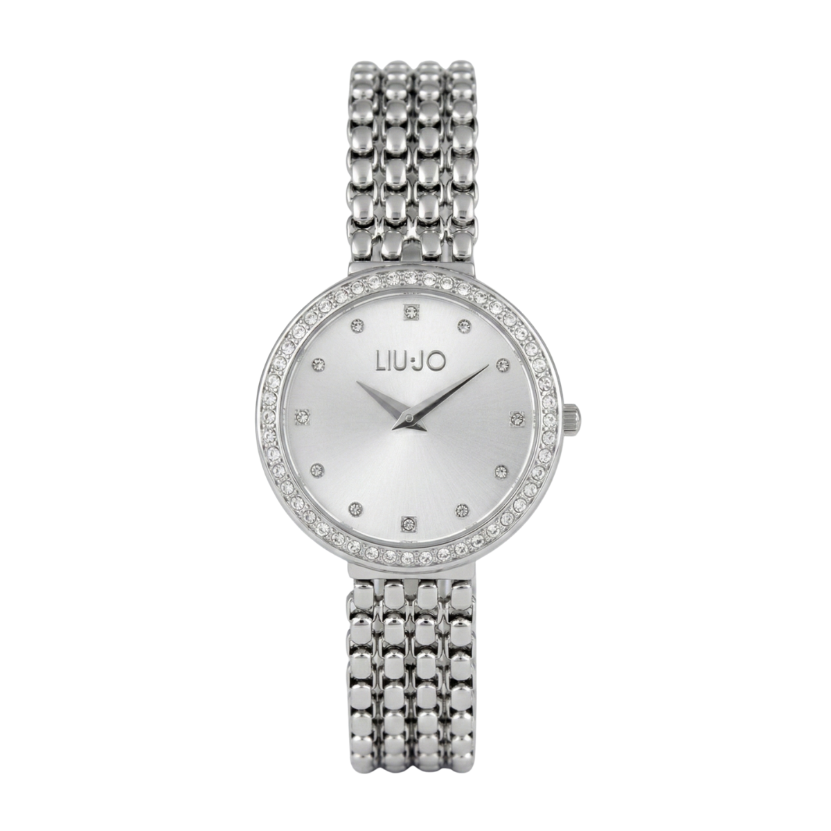 Liu Jo Chains Clear Silver Watch - TLJ2196