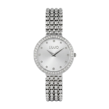 Liu Jo Chains Clear Silver Watch - TLJ2196