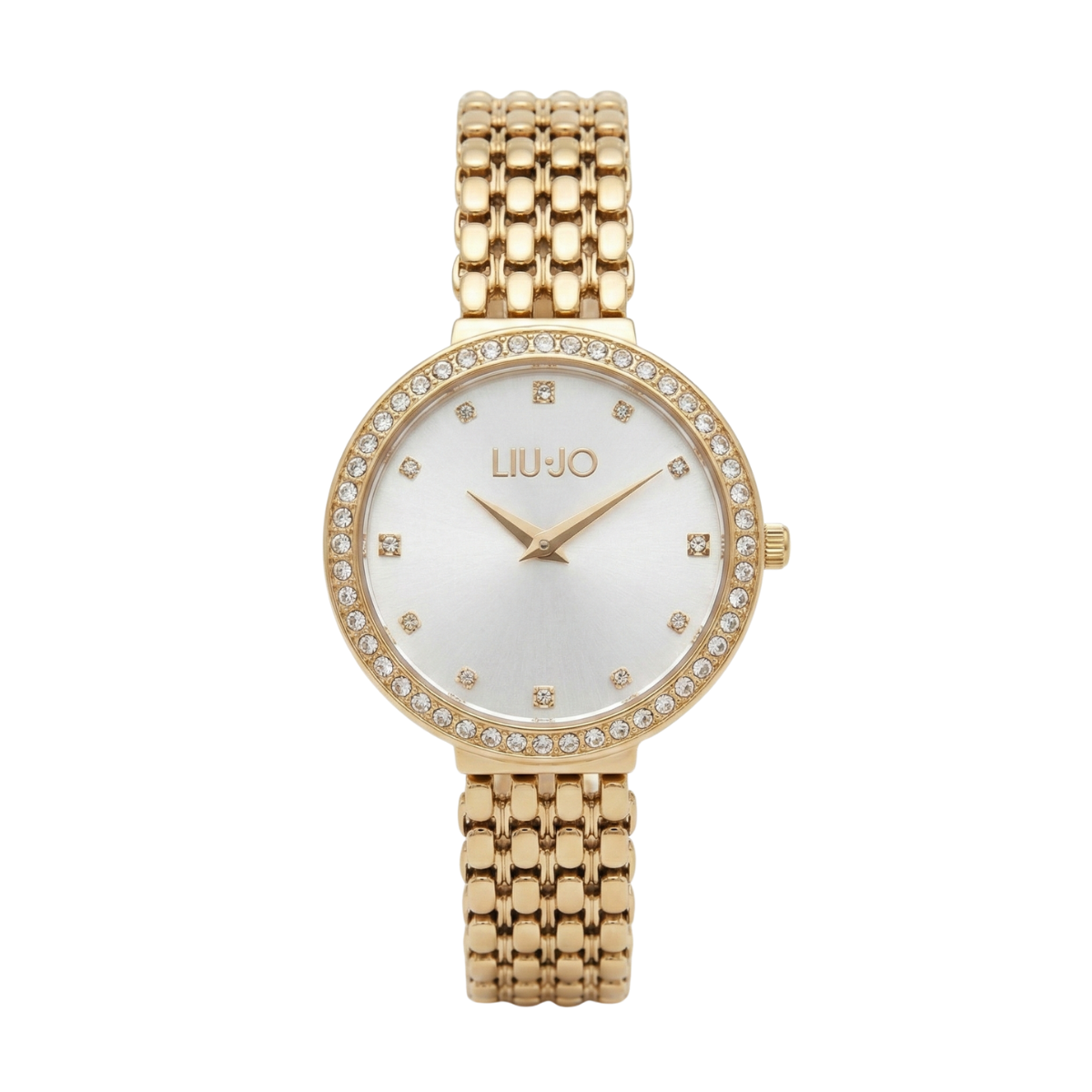Liu Jo Chains Clear Gold Watch - TLJ2198