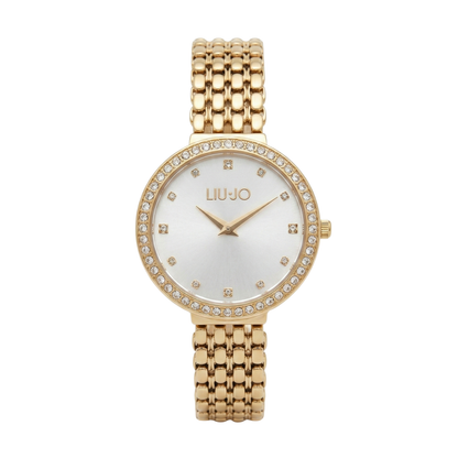 Liu Jo Chains Clear Gold Watch - TLJ2198