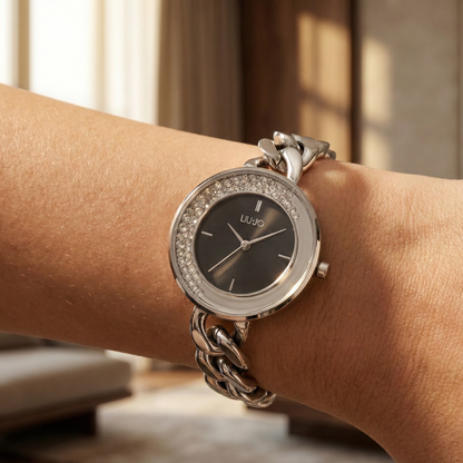 Liu Jo Dancing Chain Black Watch - TLJ2239