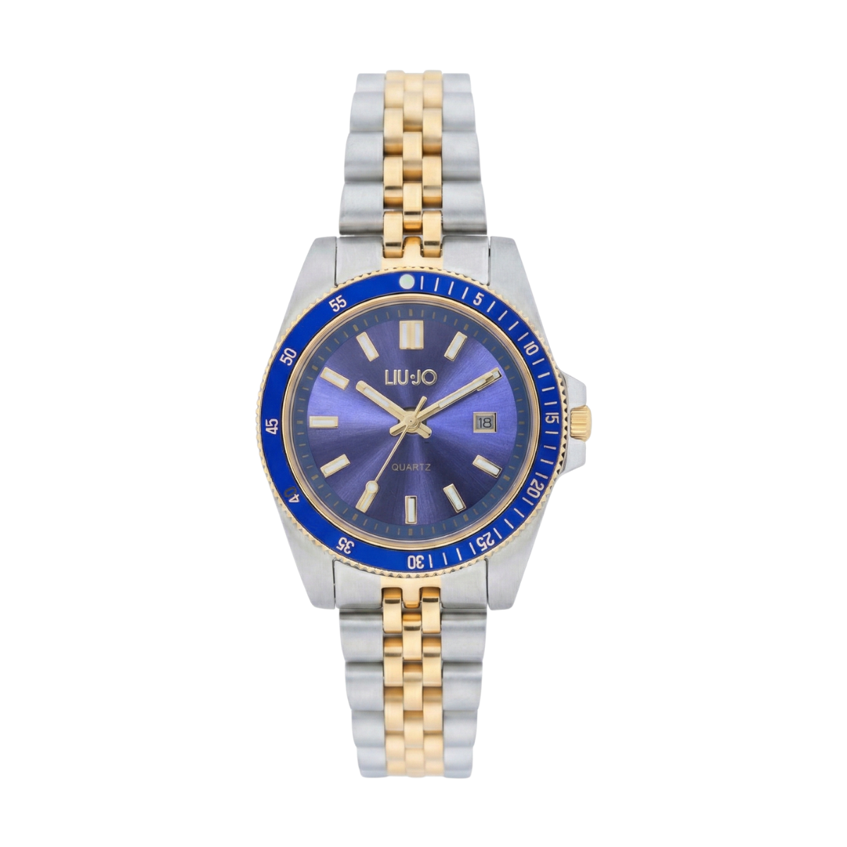 Liu Jo Casual Company Lady Blue Dualtone Watch - TLJ2321