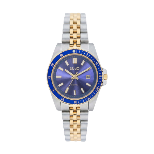 Liu Jo Casual Company Lady Blue Dualtone Watch - TLJ2321