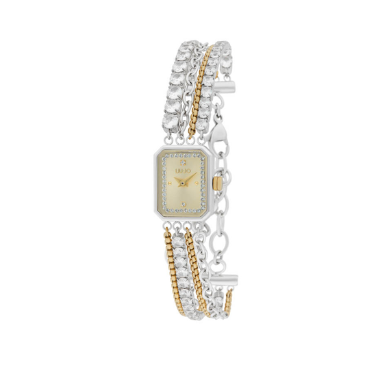 Liu Jo Chains Bijou Dual Tone Stainless Steel Watch - TLJ2672