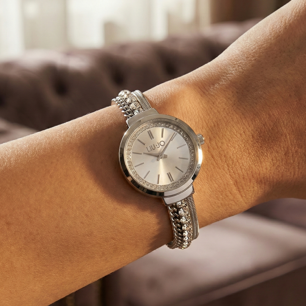 Liu Jo Chains Ensemble Silver Stainless Steel Watch - TLJ2726