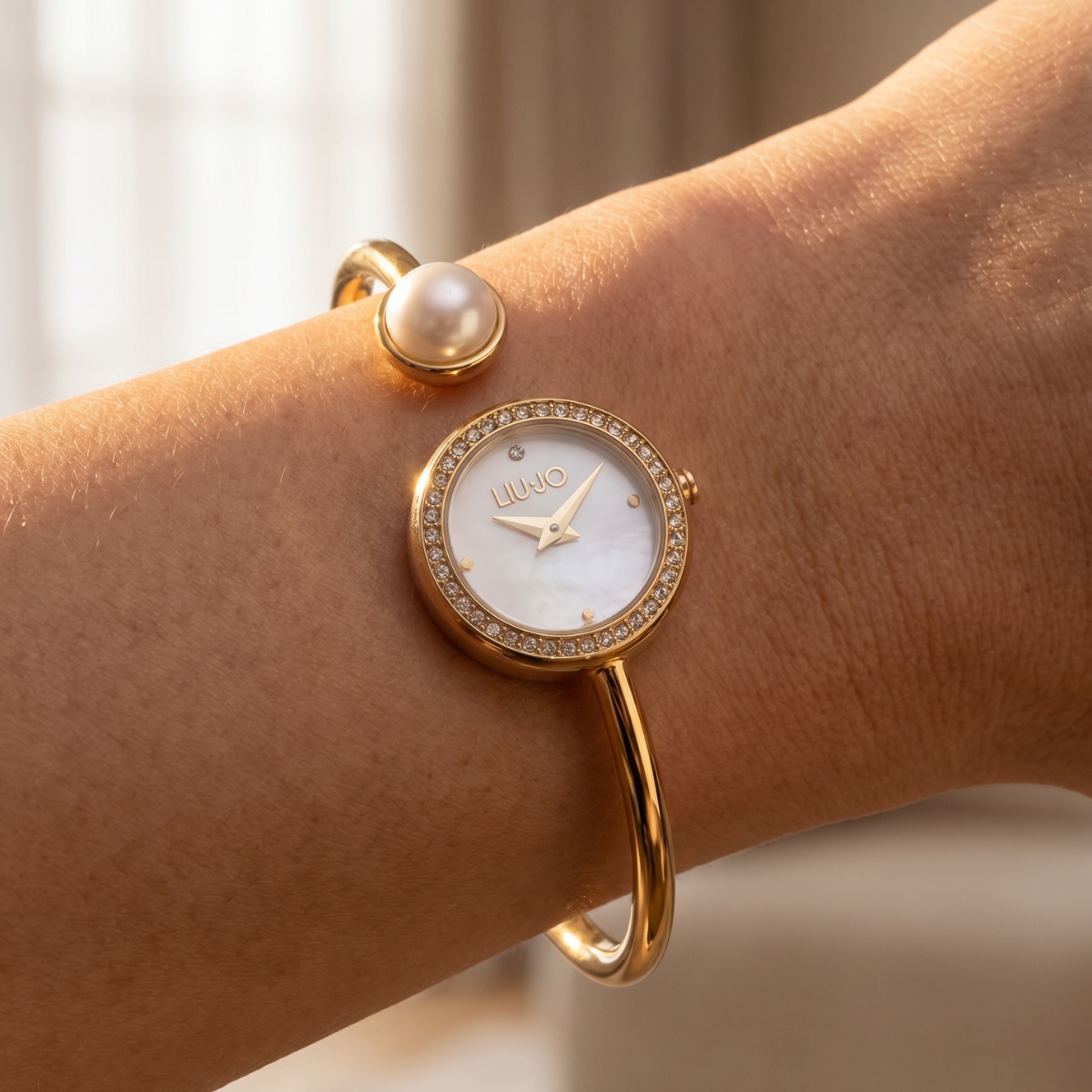 Liu Jo Pietra Gold Stainless Steel Watch - TLJ2808