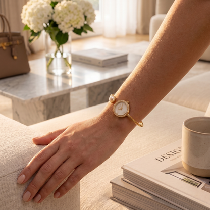 Liu Jo Pietra Gold Stainless Steel Watch - TLJ2808