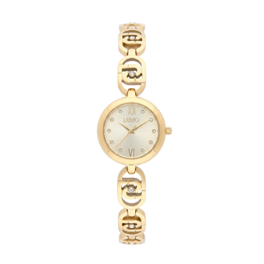 Liu Jo Nuvar Gold Stainless Steel Watch - TLJ2817