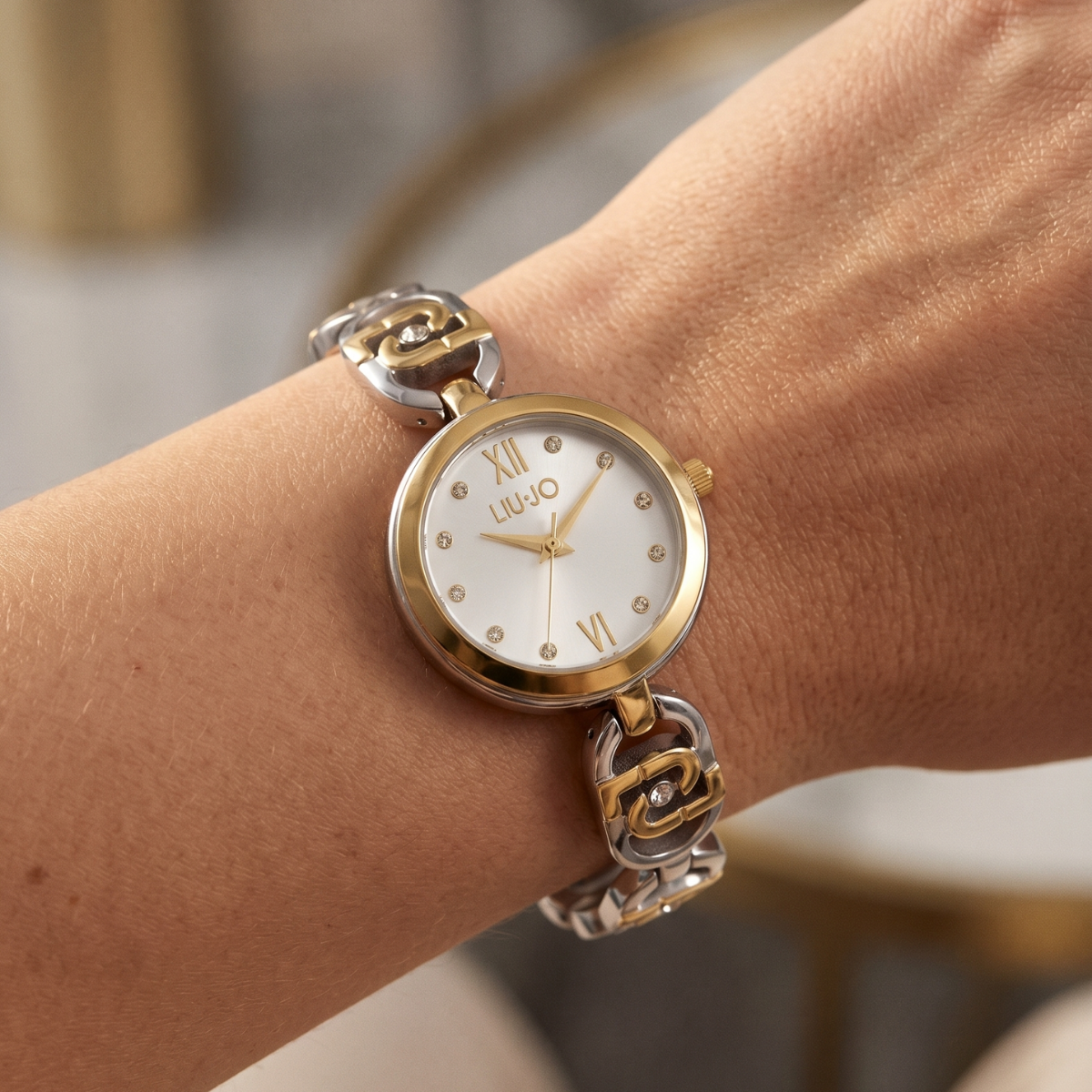 Liu Jo Nuvar Dual Tone Stainless Steel Watch - TLJ2818