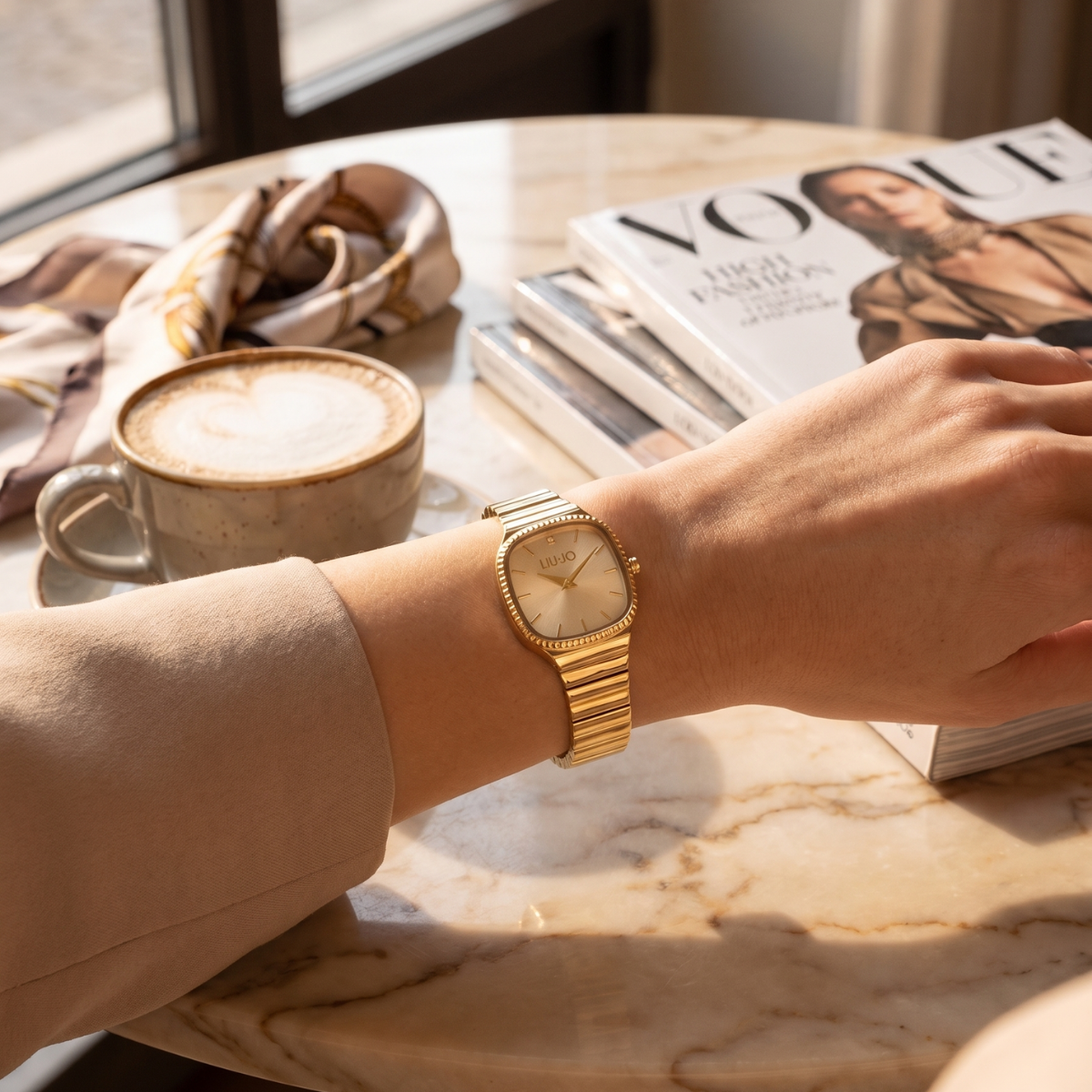 Liu Jo Belmira Gold Stainless Steel Watch - TLJ2821