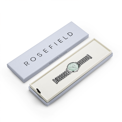 Rosefield The Upper East Side Green Pearl Silver - UGSSS-U38