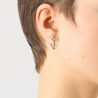 Liu Jo Etern Gold Earrings - LJ2873