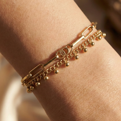 Liu Jo Vessel Gold Bracelet - LJ3004