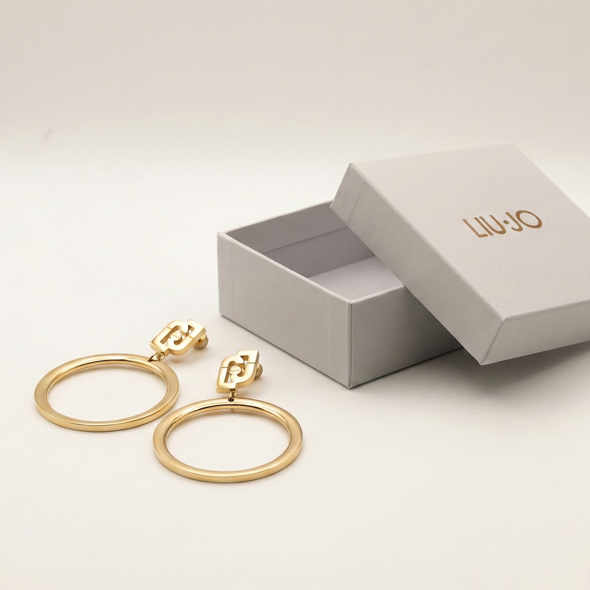 Liu Jo Aura Gold Earrings - LJ3059